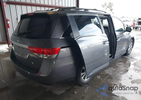 2015 Honda Odyssey Ex-L from USA, damaged, VIN 5FNRL5H62FB101233